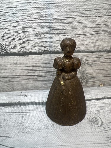 Vintage antique brass bell - vintage,