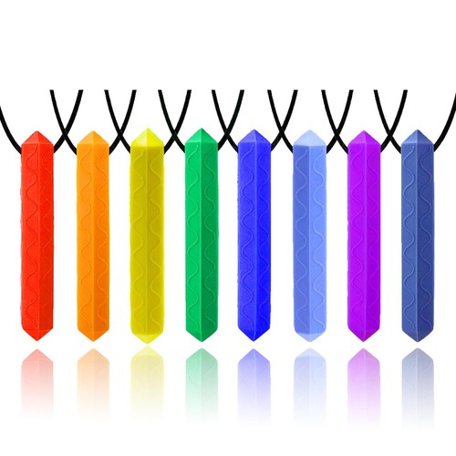 Sensory chew necklaces - necklaces, for