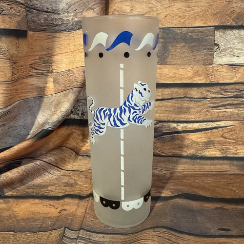 Vintage frosted glass - vintage, carousel