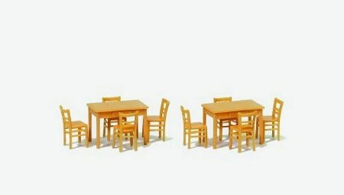 Preiser 17218 tables 8 - preiser, ho