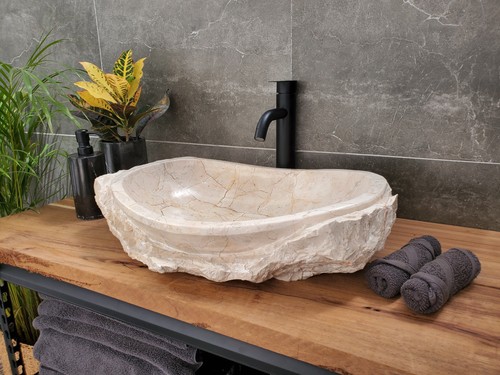 S31 oval carved marble - s31_36,
