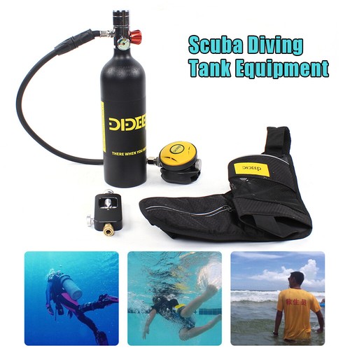Mini scuba oxygen cylinder - scuba,