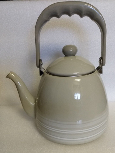 Beige tea kettle beautiful - beige,