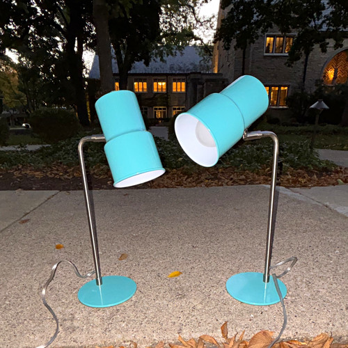 Pair retro mid century - pair,