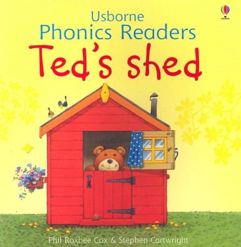 Ted shed usborne phonics - ted's,