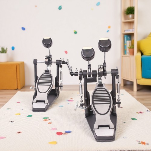 Double bass drum pedal - bass, set