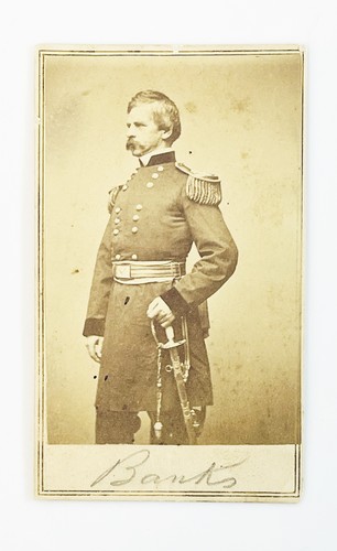 Civil war cdv gen - war, nathaniel