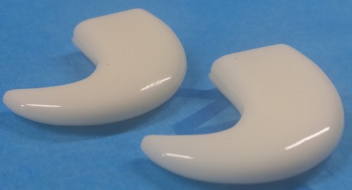 Vintage ivory plastic - ivory,