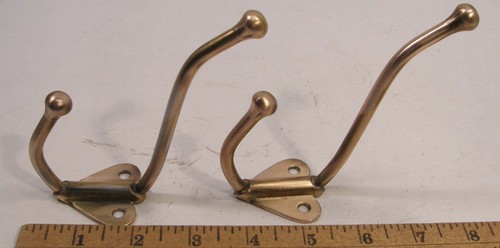 Vintage brushed brass heart - vintage,