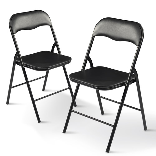 Two folding chair - two,