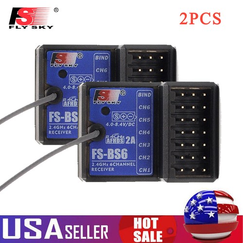 Flysky bs6 receiver 2 4g - 2x, 2.4g