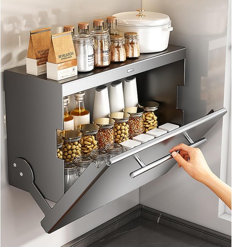 Wall mounted kitchen - wall, storage