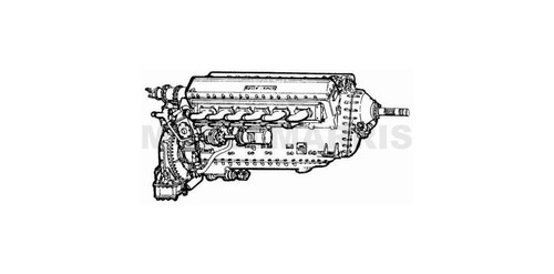 Cmk 4038 merlin engine - rr,