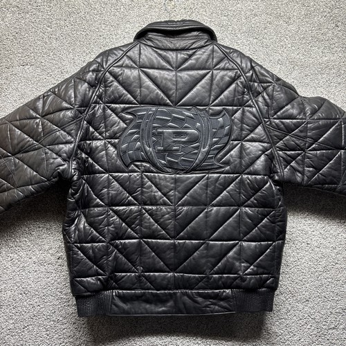 Phat farm quilted - phat, leather