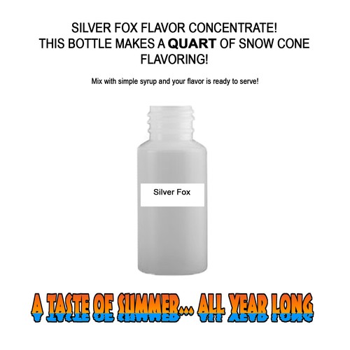 Silver fox mix - mix, snow