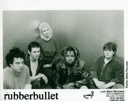 Rubberbullet band silver - rubberbullet,
