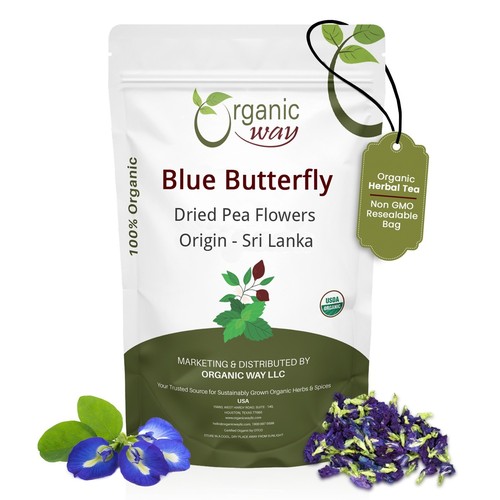 Organic way blue butterfly pea - organic,