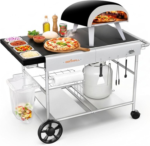 Pizza oven table - table, grill