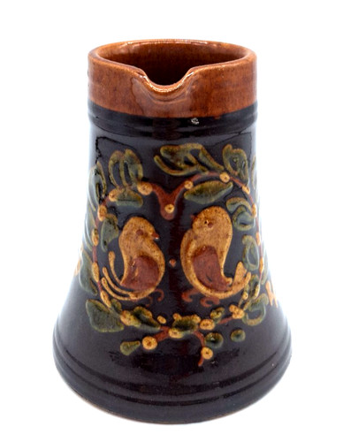 Vtg studio pottery handpainted - studio,