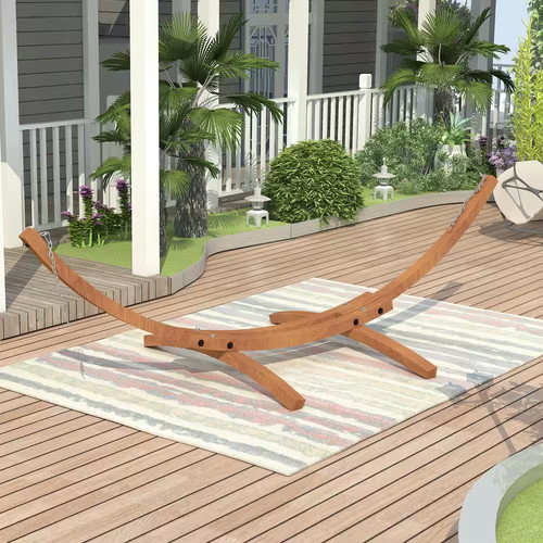 Pine hardwood arc frame - 13, ft.