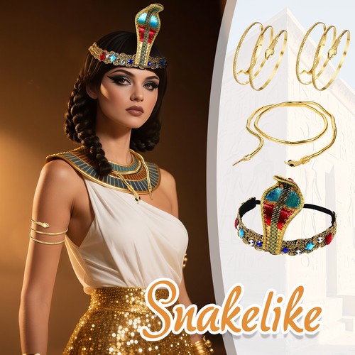 4pcs egyptian costume - 4pcs,