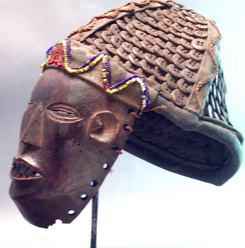 African original luena mask - original,