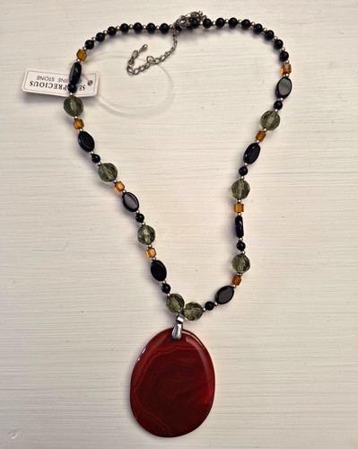 Handmade genuine semi - handmade, semi-precious