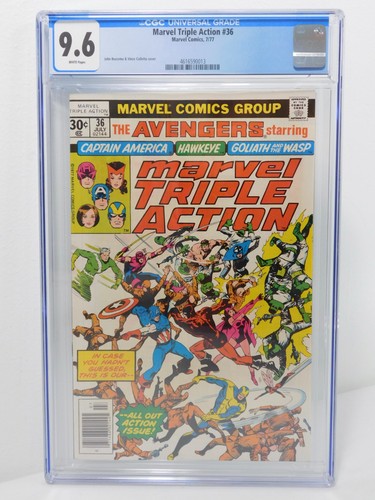 1977 marvel triple action - marvel, #36