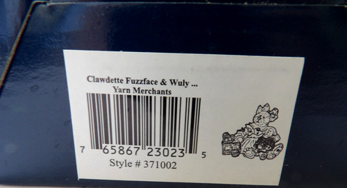 Boyds bears 371002 - bears, #371002~"clawdette