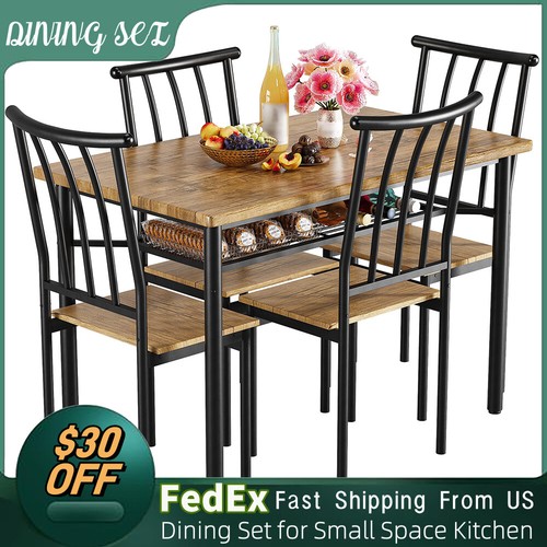Dining set table with chairs - table,