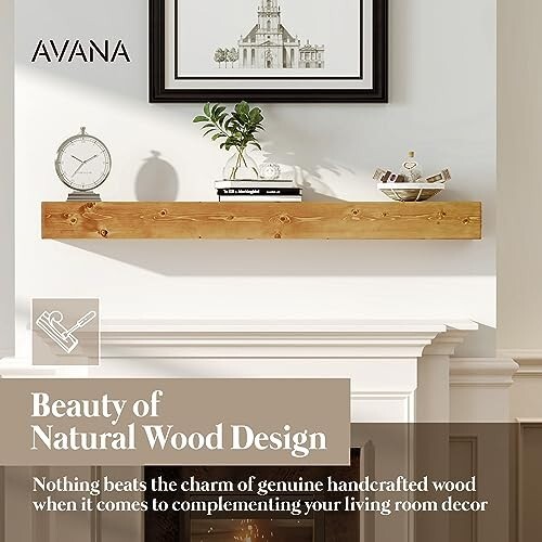 Mantles wood mounted - wood,