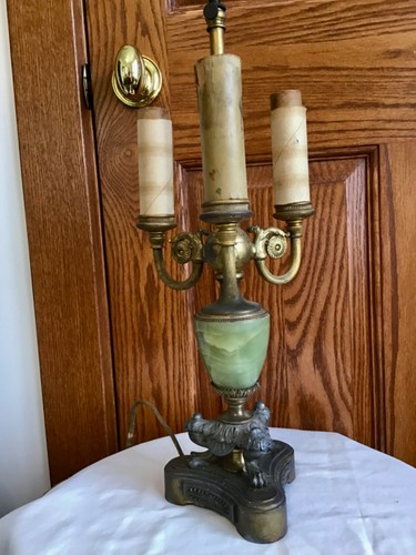 Antique brass green - antique,