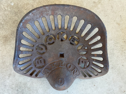 Vintage cast iron akron - cast,