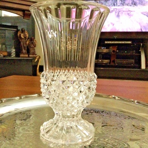 Footed vase longchamp - 7",