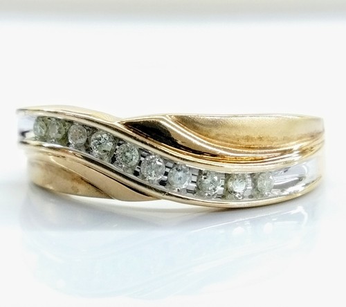 10k yellow white gold - 10k,