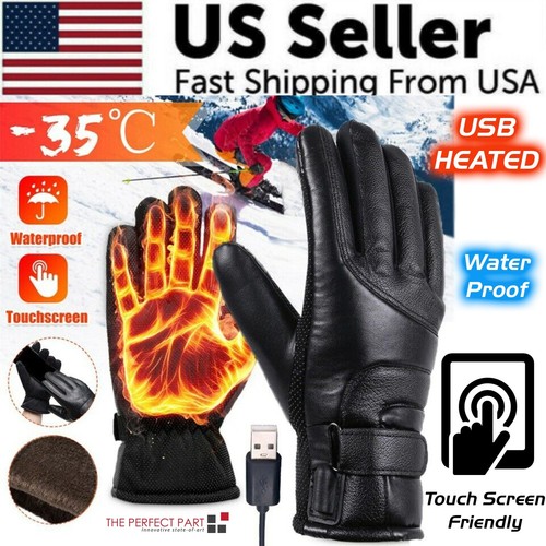 Electric usb heated gloves - usb,