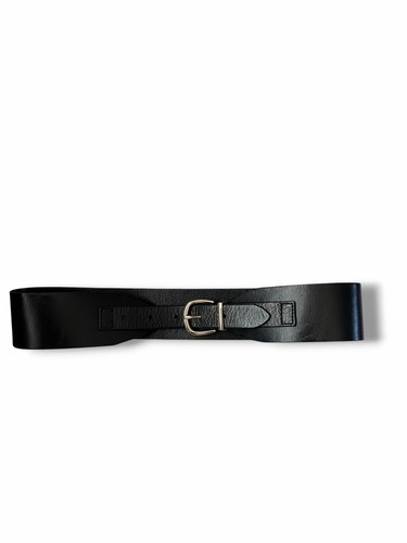 Black leather gold - h&m, buckle