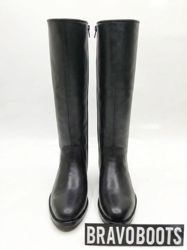 Men handmade black leather - men's,
