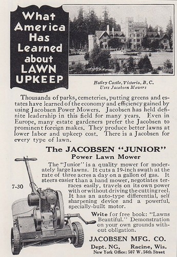1930 jacobsen junior - junior, lawn
