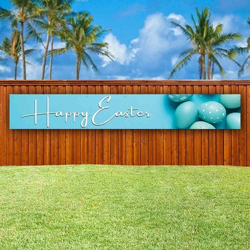 Happy easter xxl banner - happy,