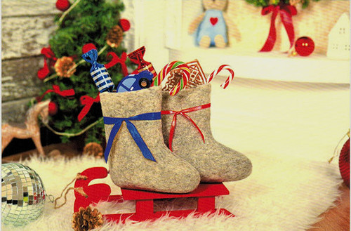 Traditional russian felt boots - traditional,