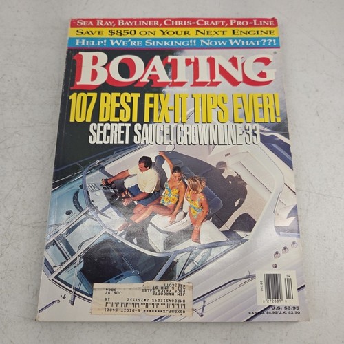 Boating magazine april 1996 - magazine,