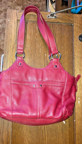 Rosetti red genuine leather - red,