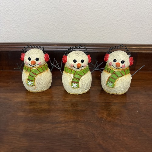 Decorative snowmen heavy - decorative,