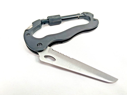 Multi function carabiner knife - multi,