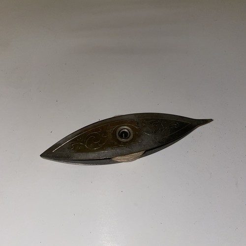 Antique silver tone metal - antique,