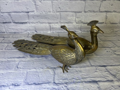 Vintage pair brass - of,