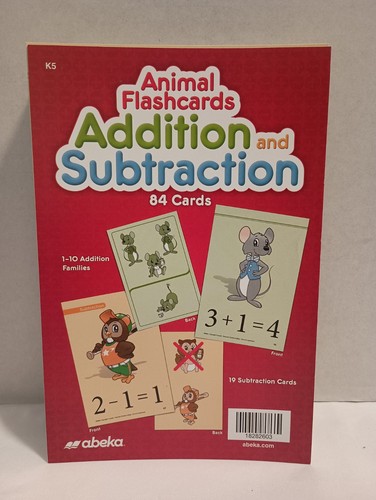 Abeka addition and - k5,