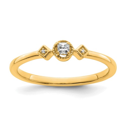 14k yellow gold stone 15 - yellow,