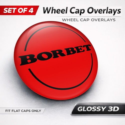 Borbet wheel cap - wheel, 3d